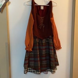 Hocus Pocus Mary Sanderson Costume Dress XL